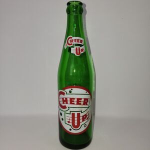 Vintage Cheer Up Soda Bottle ACL 12 oz. Cheer Up Bottling Co. St. Louis Missouri